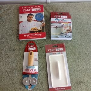 Cake Boss bundle 4 pieces